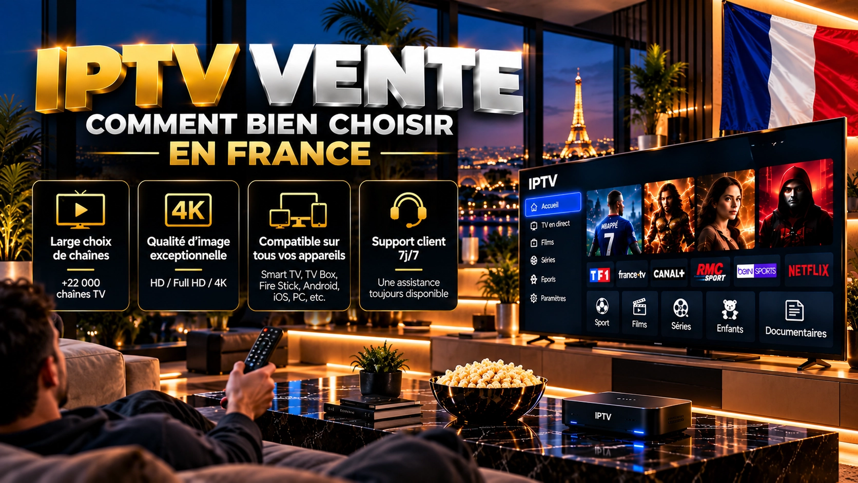 Critères à vérifier avant de choisir une offre IPTV